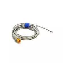0011-30-37394 Mindray MR402B reusable Temperature Probe, Pediatric/Infant, Esophageal/Rectal, 2 Pin
