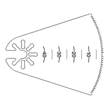 00505903201 Linvatec NON-STERILE BULK PACK STERNUM SAW BLADE (50 Pcs), 1/EA