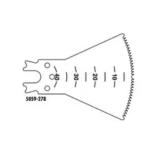 00507123000 Linvatec 66 X 40 X 0.4MM (0.16INCH) REPEAT STERNOTOMY BLADE, 5 EA, 5/BX