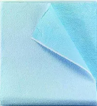 980925 TIDI Everyday Drape Sheets Blue Tissue/Poly Pebble 40in x 72in 50 per Case
