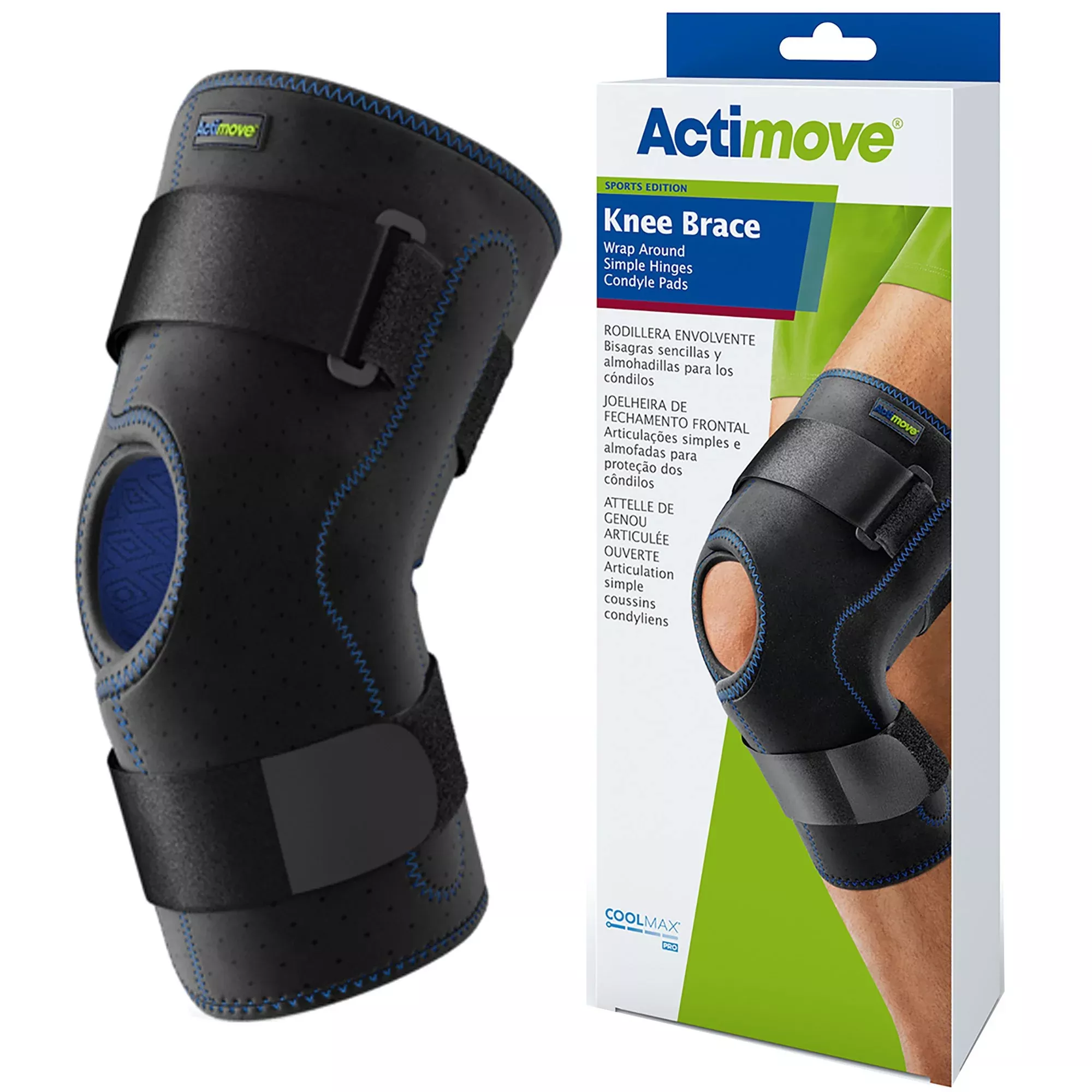 Actimove Sports Edition Hinged Knee Brace, 2X-Large, 1 Each