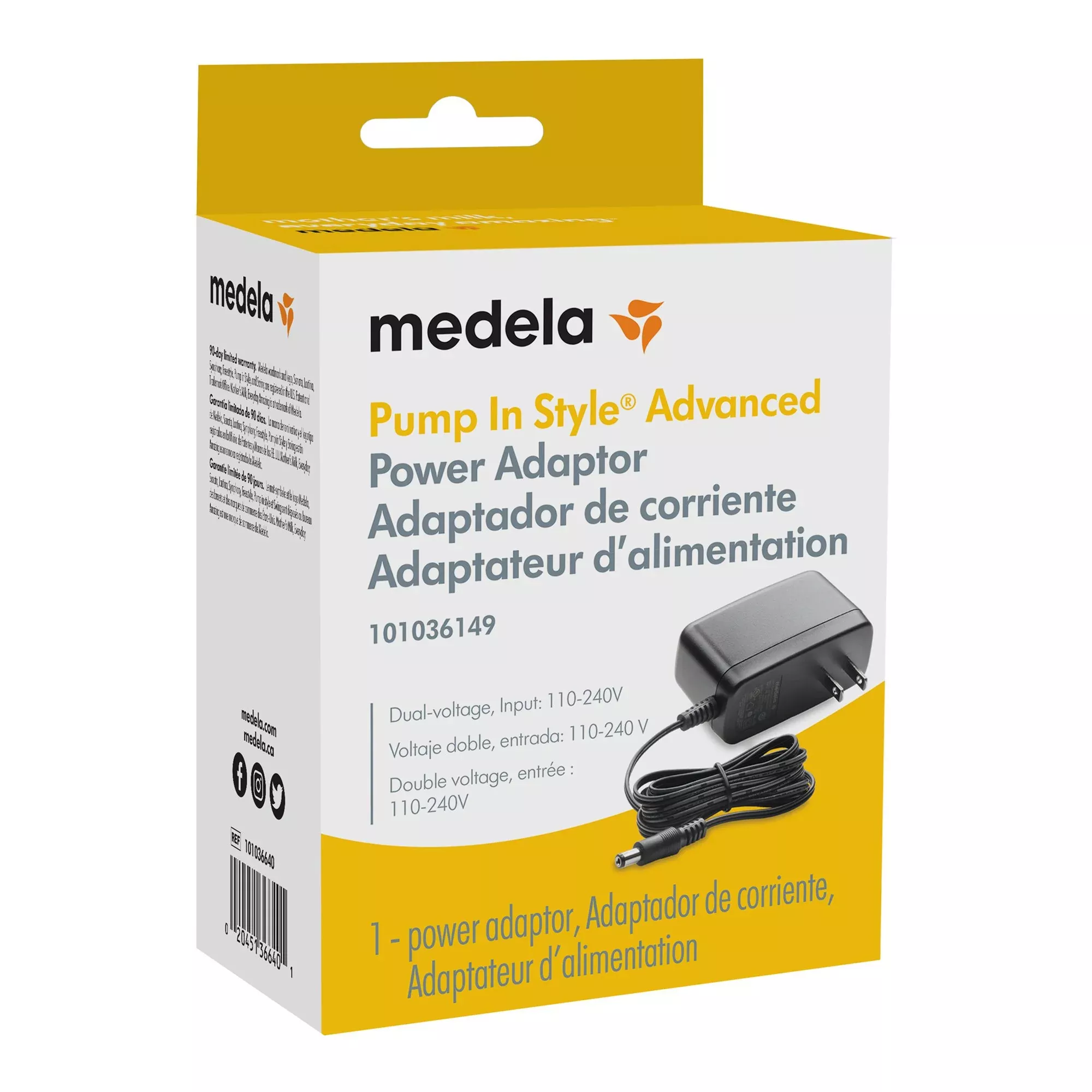 ADAPTER, BREAST PUMP ADVANCED STYLE (4/CS)
