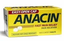 Anacin Aspirin Pain Relief, 1 Bottle