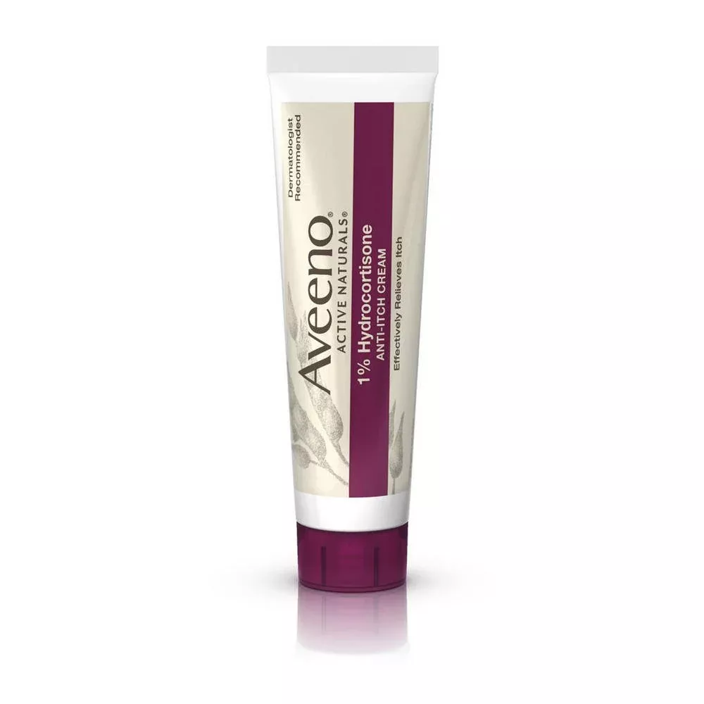 AVEENO ANTI ITCH, 1% HYDROCORTISONE CRM 1OZ (24/CS)