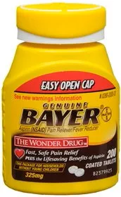 Bayer Aspirin Pain Relief, 1 Bottle