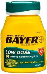 Bayer Low Dose Aspirin Pain Relief, 1 Bottle