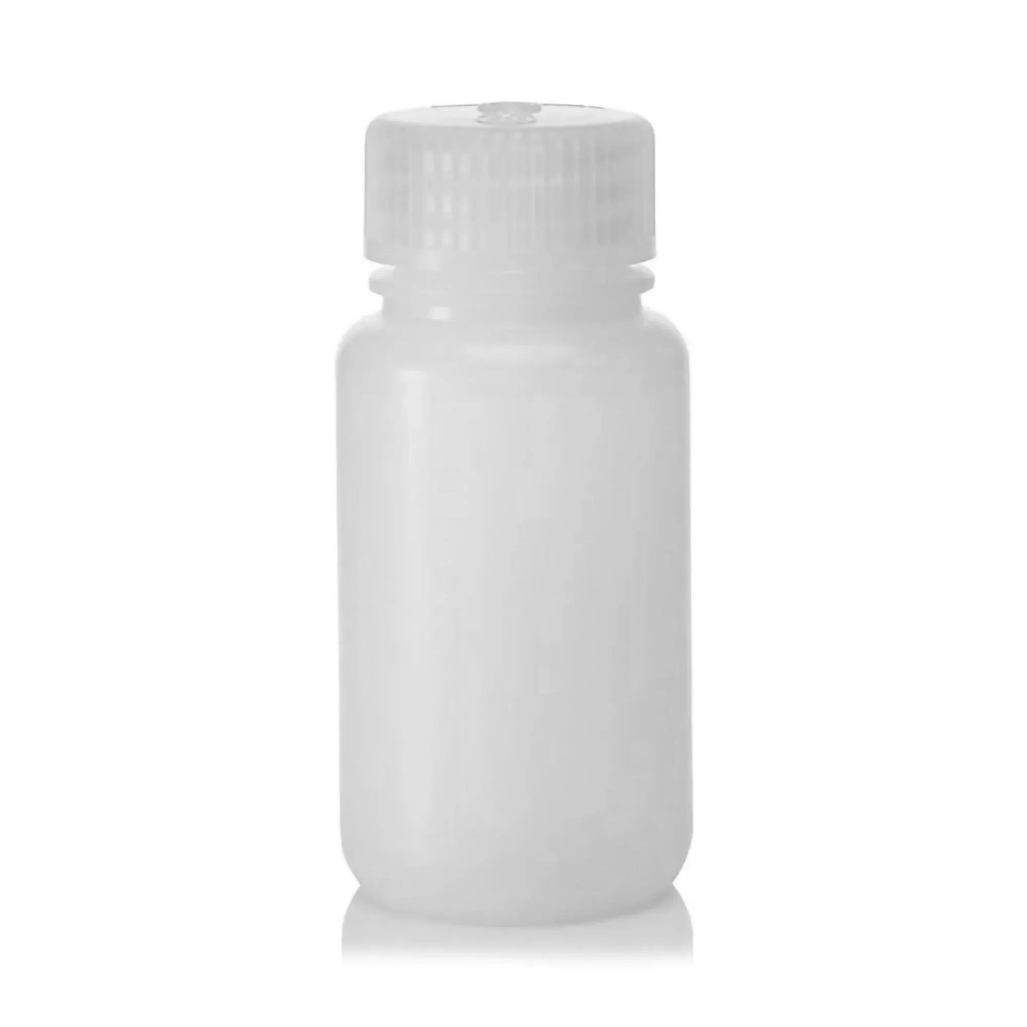 BOTTLE, ECONOMY WIDE MOUTH HDPE 60ML (72/CS)