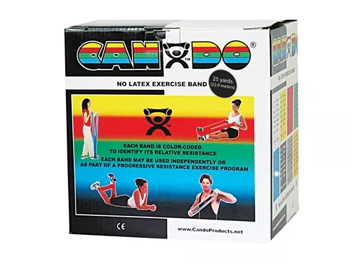 Cando BandNon-Latex BlackX-Heavy25 Yard