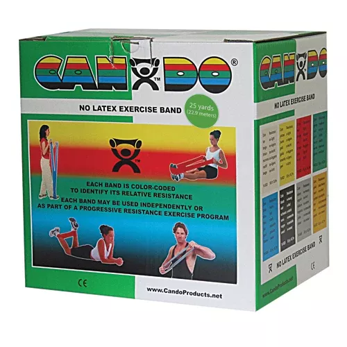 Cando BandNon-Latex GreenMedium25 Yard