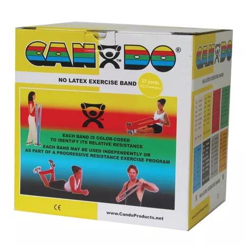 Cando BandNon-Latex YellowX-Light25 Yard