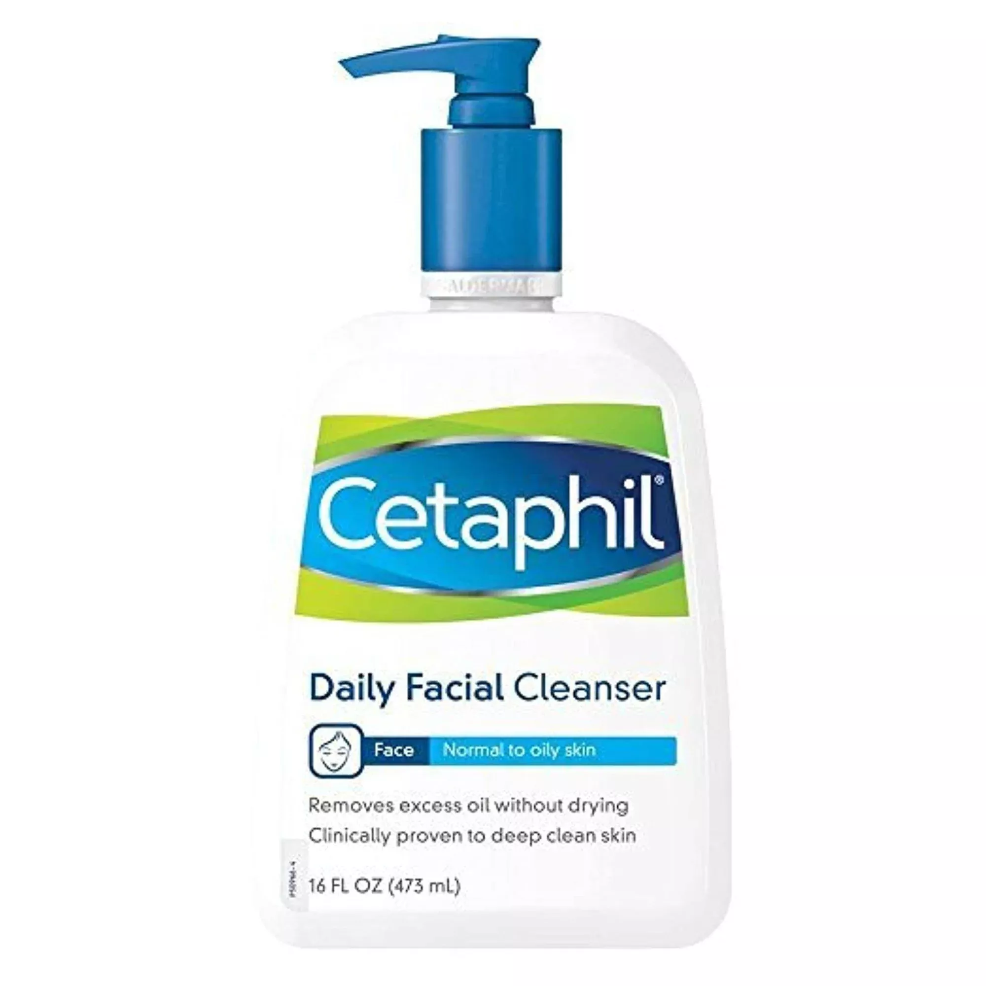 Cetaphil Unscented Daily Facial Cleanser, 16 oz., 1 Each