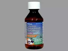 CETIRIZINE HCL, SOL 1MG/ML 4OZ