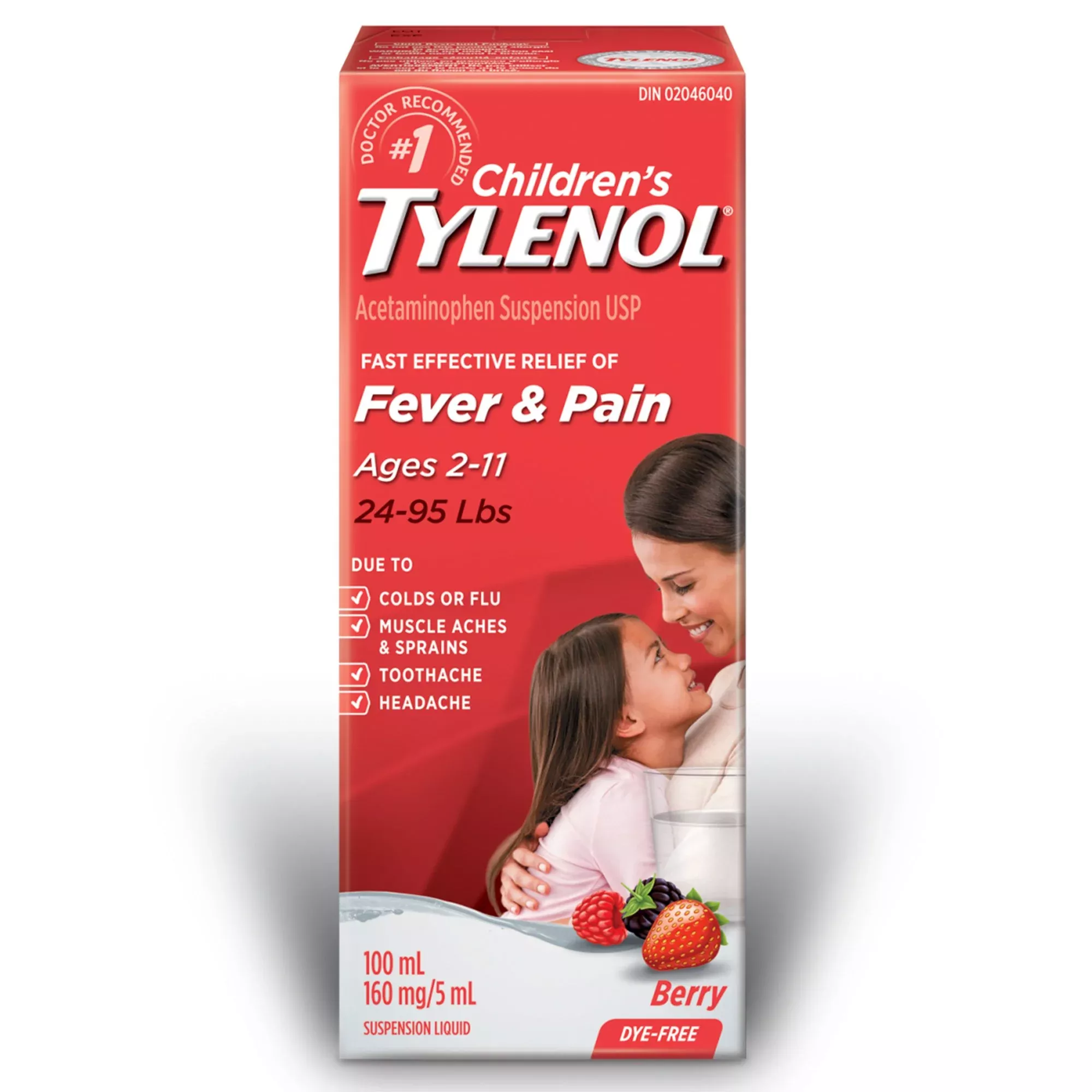 Children's Tylenol Acetaminophen Children's Pain Relief, 1 Each