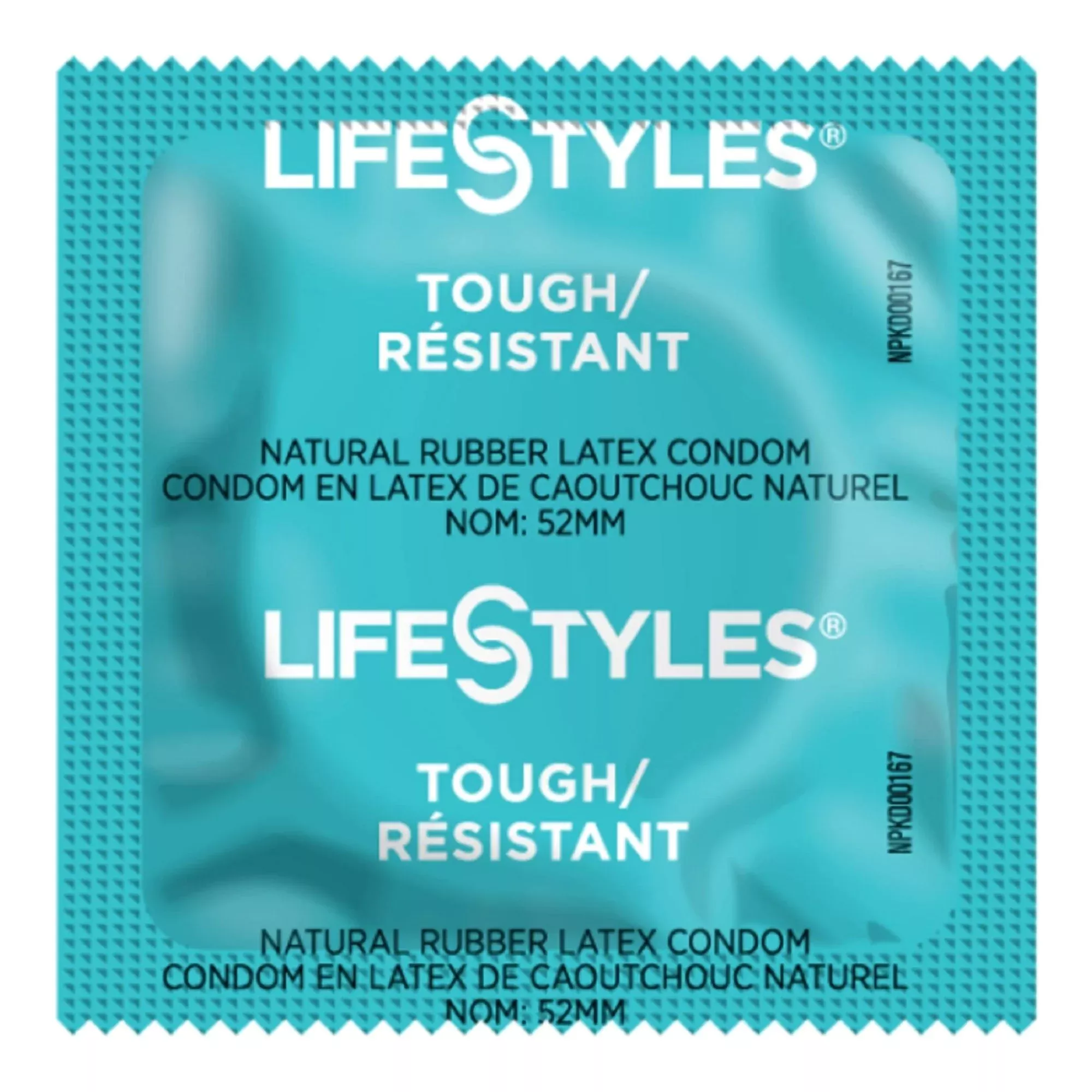 CONDOM, LIFESTYLES TOUGH LATEXXSTRENTH (1008/CS)