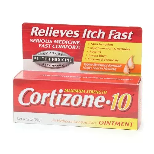 CORTIZONE-10, CRM MS 1% 2OZ