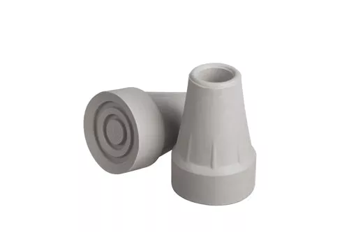 Crutch Tips (Super) Grey Pair (Mfgr #00842)Case/8 pr