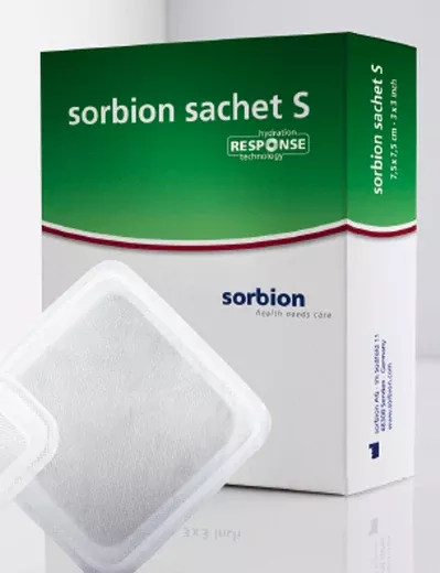 Cutimed Sorbion Sachet S Hydroactive Wound Dressing, 8 x 8 inch, 1 Carton of 10