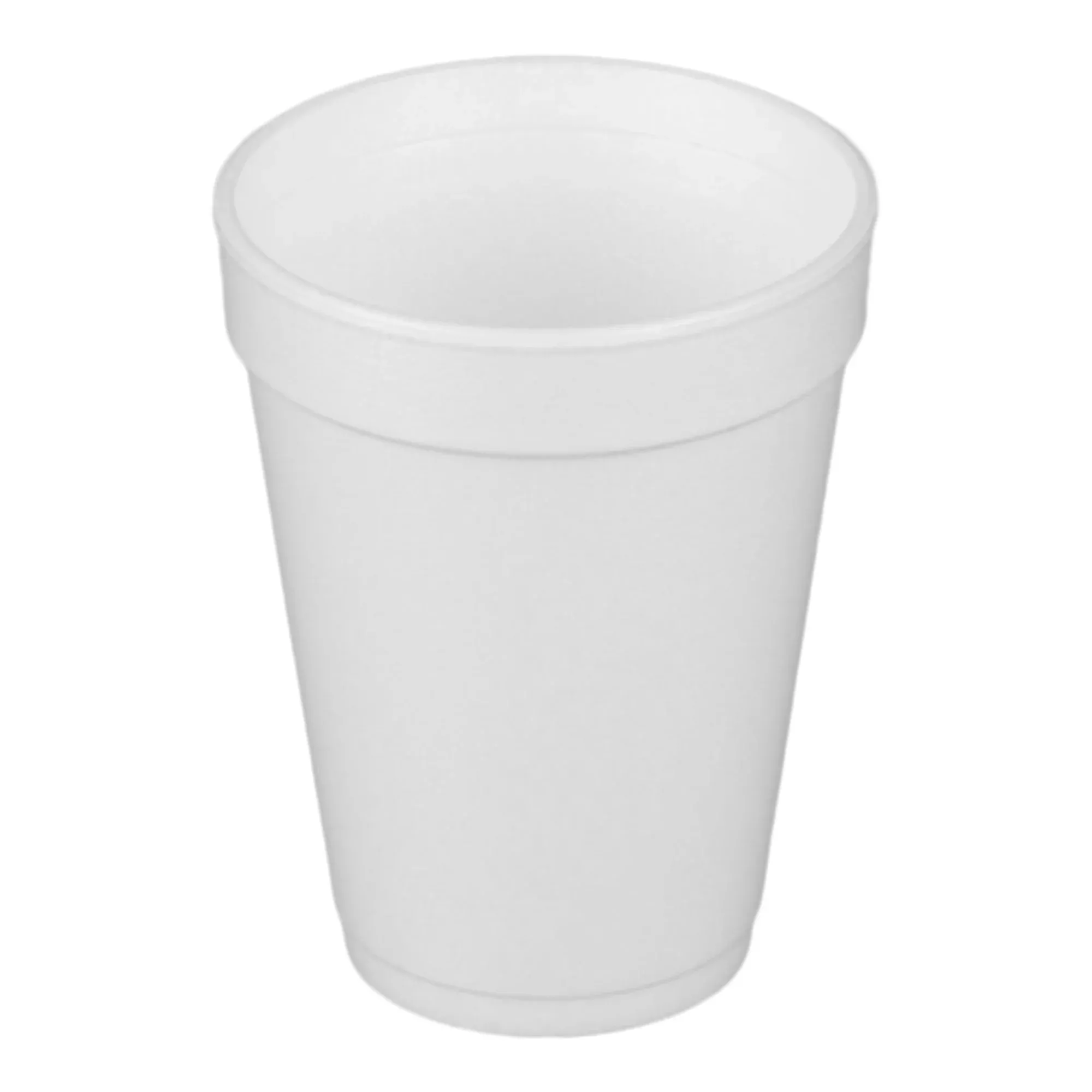 Dart Drinking Cup, White, Styrofoam, Disposable, 14 ounce, 1 Case of 1000