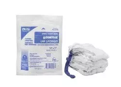 Dukal X-Ray Detectable Surgical Laparotomy Sponge, 18 x 18 Inch, 1 Case of 200