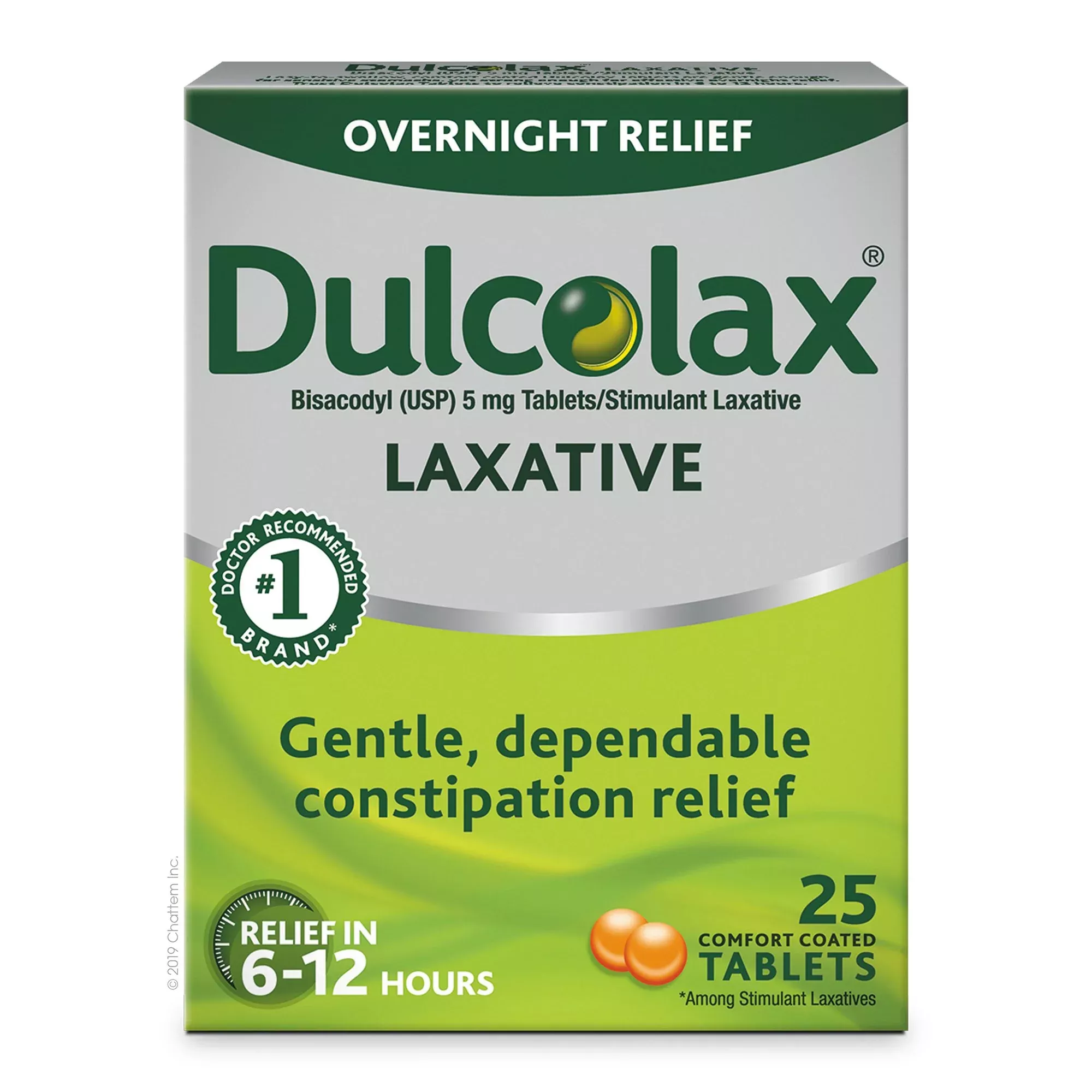 Dulcolax Bisacodyl Laxative, 1 Box