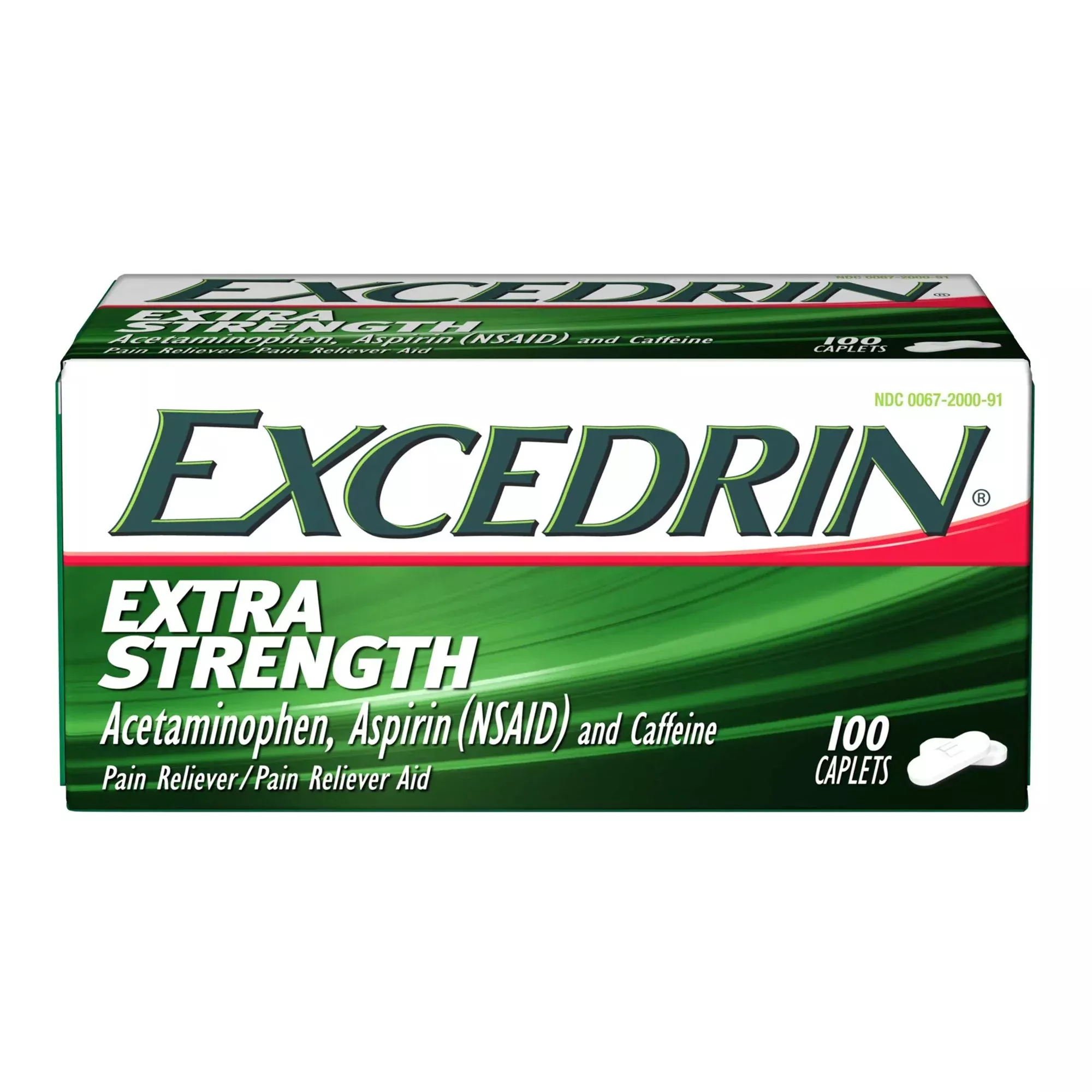 Excedrin Extra Strength Acetaminophen / Aspirin / Caffeine Pain Relief, 1 Bottle