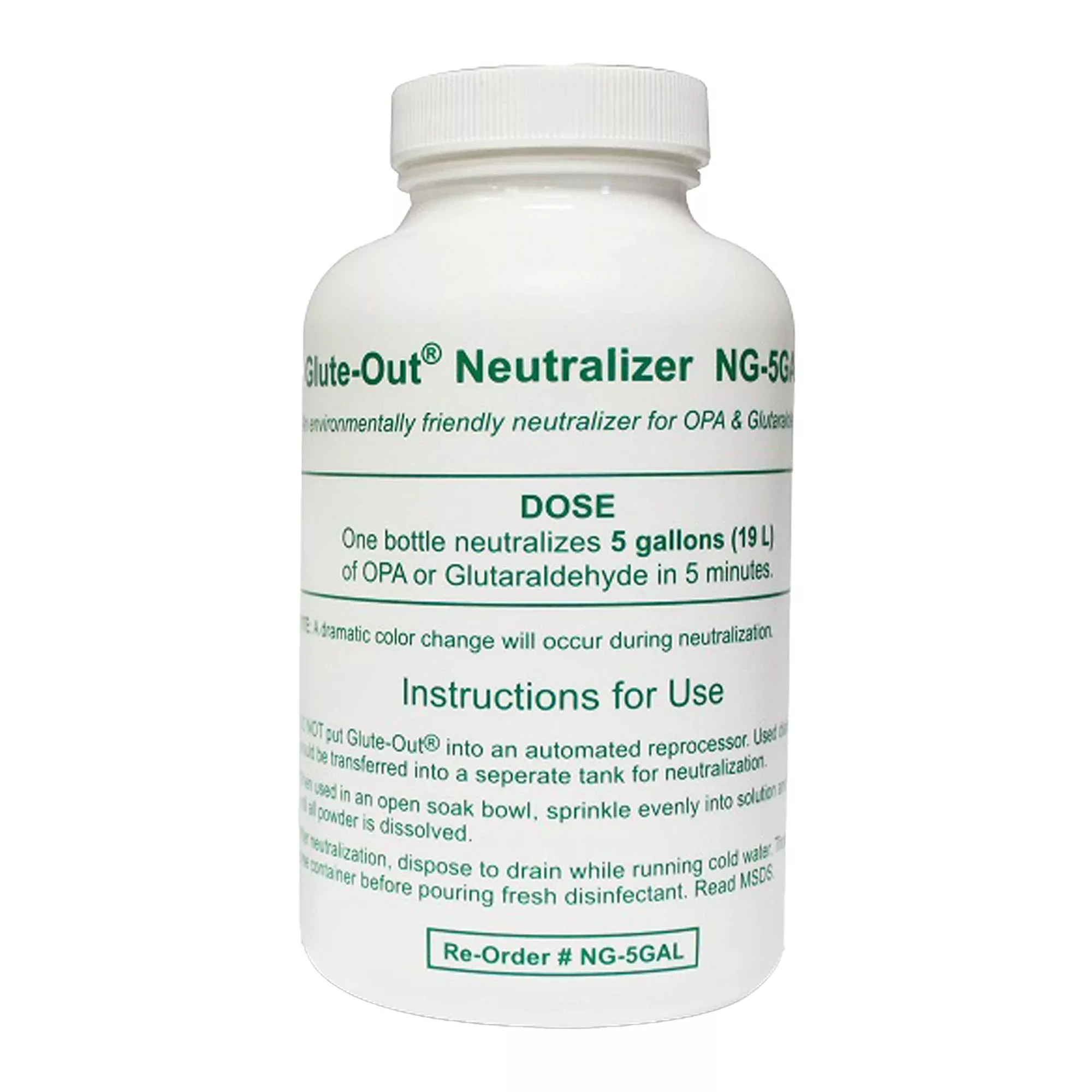 Glute-Out OPA/Glutaraldehyde Neutralizer, 1 Case of 12