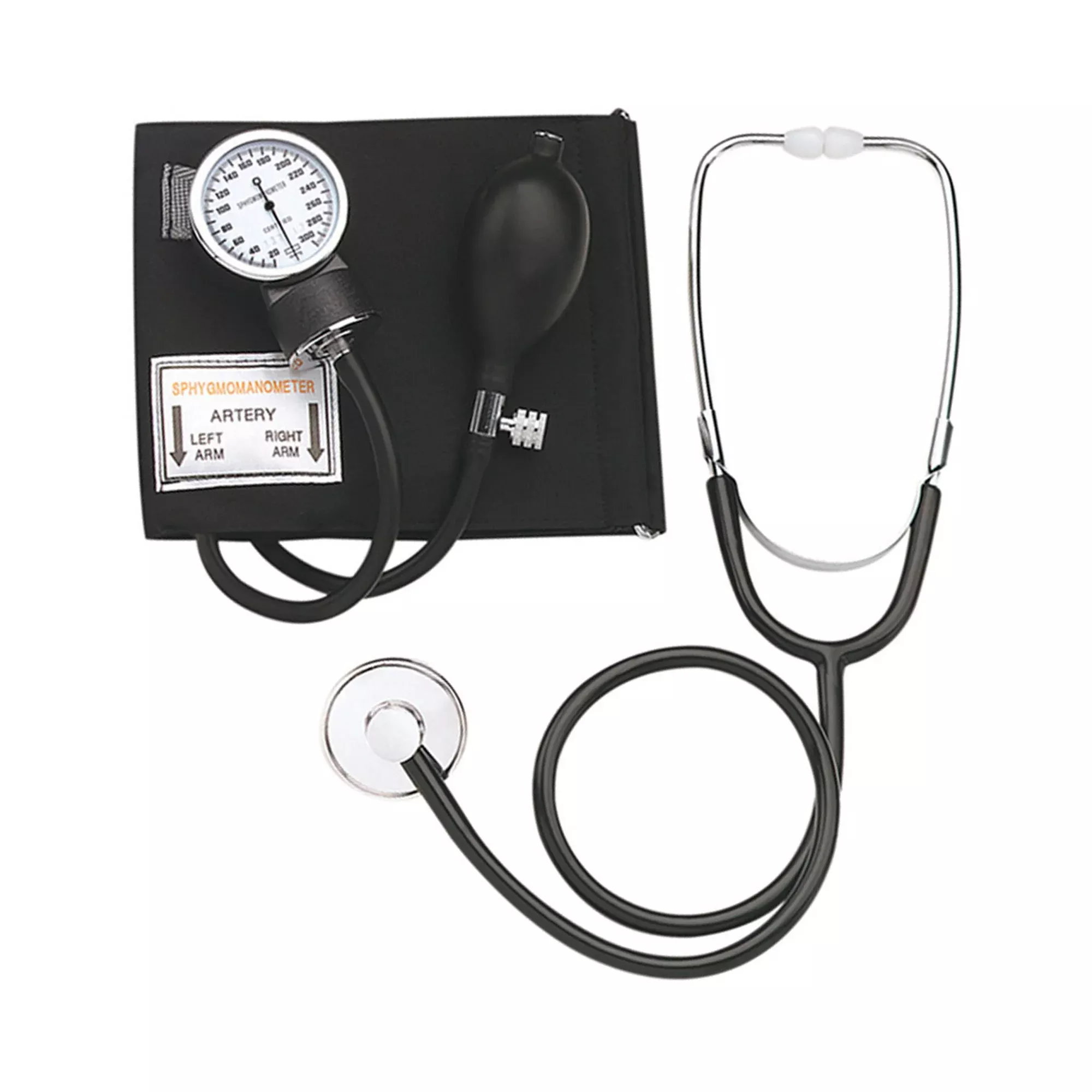 HealthSmart Aneroid Sphygmomanometer Combo Kit, 1 Each