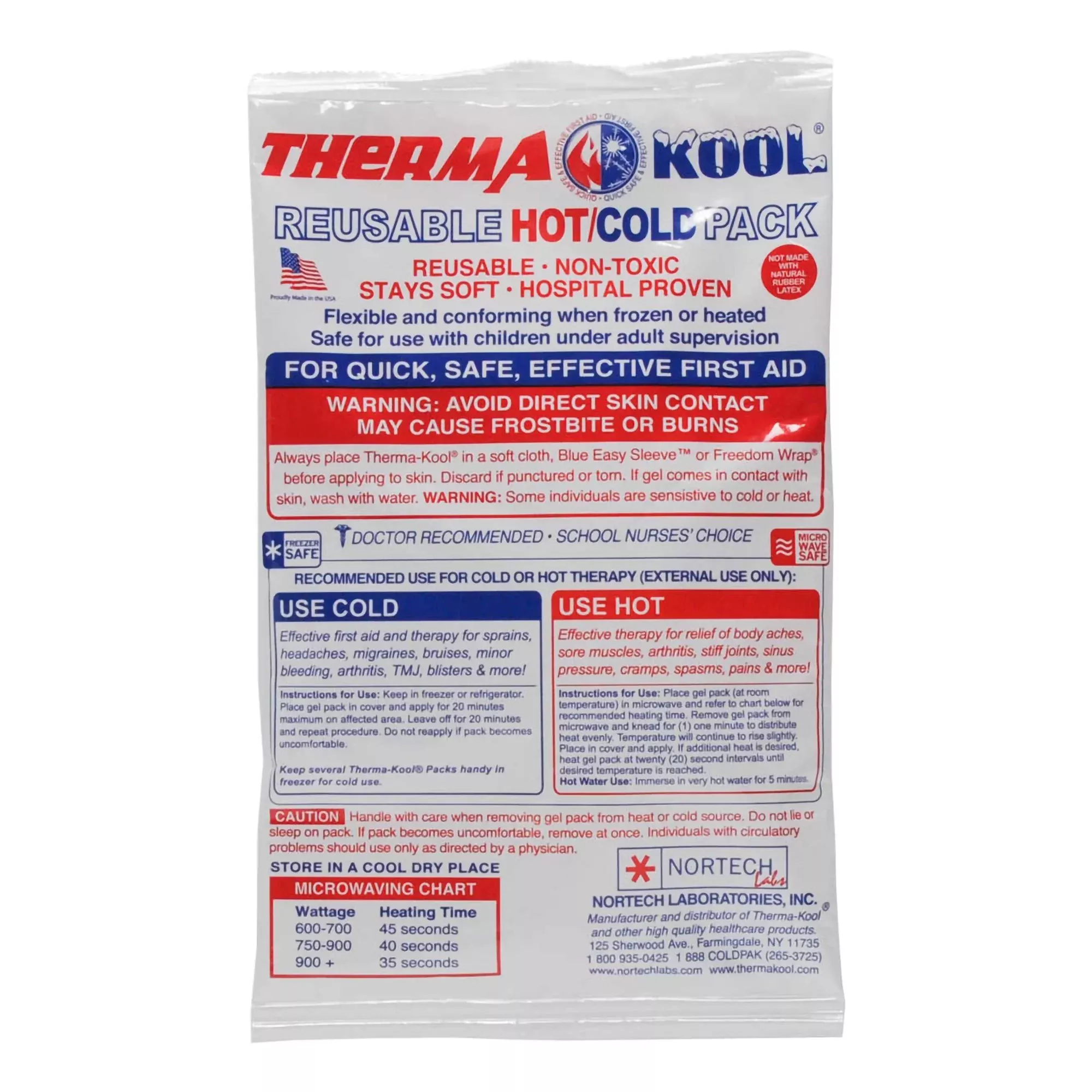 HOT/COLD PACK, GEL THERMA-KOOL30/CS