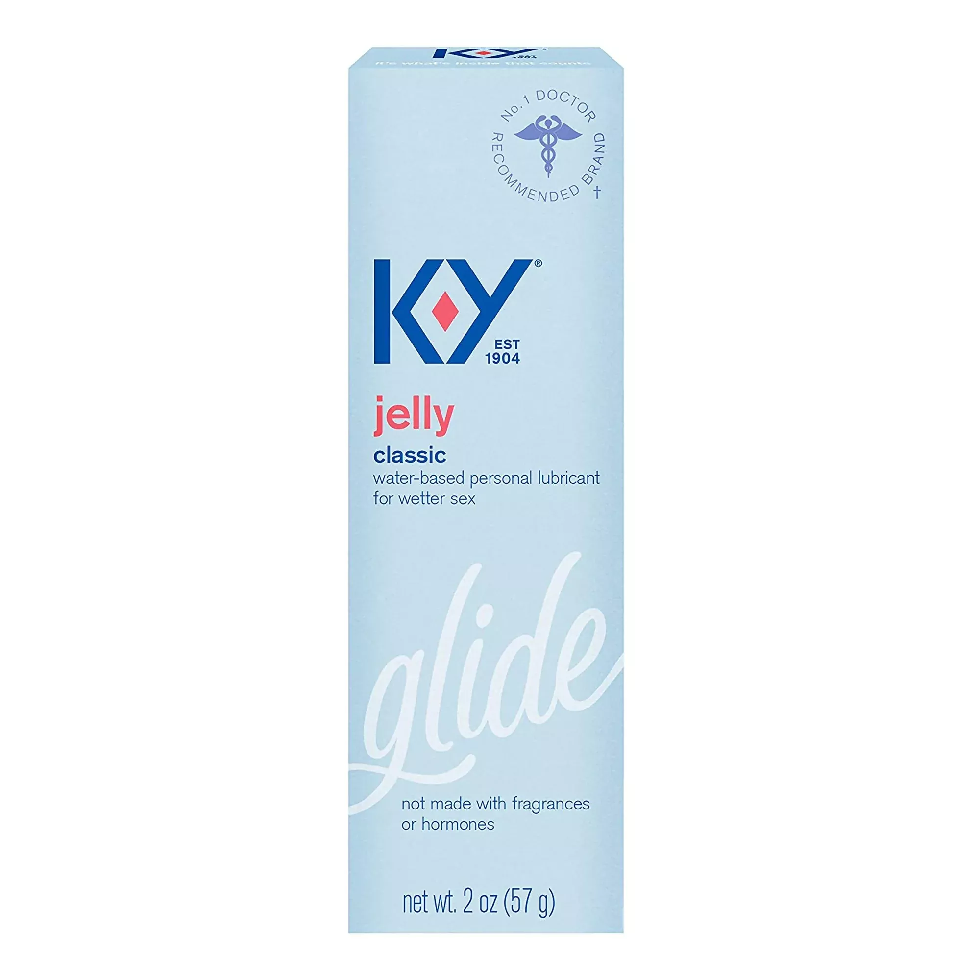 K-Y Water / Glycerin / Hydroxyethylcellulose Personal Lubricant, 1 Each