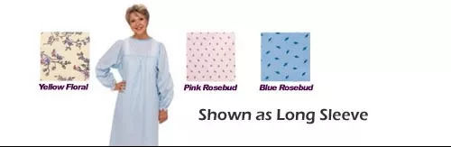 Ladylace Reusable Gown Pink RosebudLong Sleeve