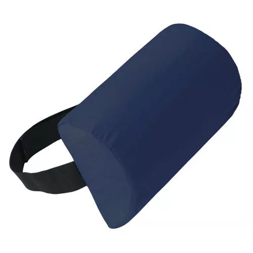 Lumbar Roll Half w/ Strap 7x 11Navy