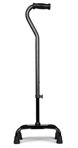 Lumex Bariatric Quad Cane Silver Vein(Each)