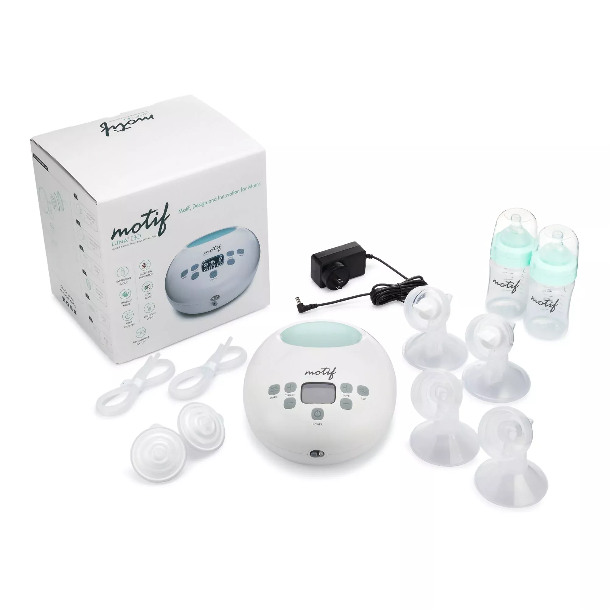 Luna Double Electric Breast Pump Kit, 1 Each