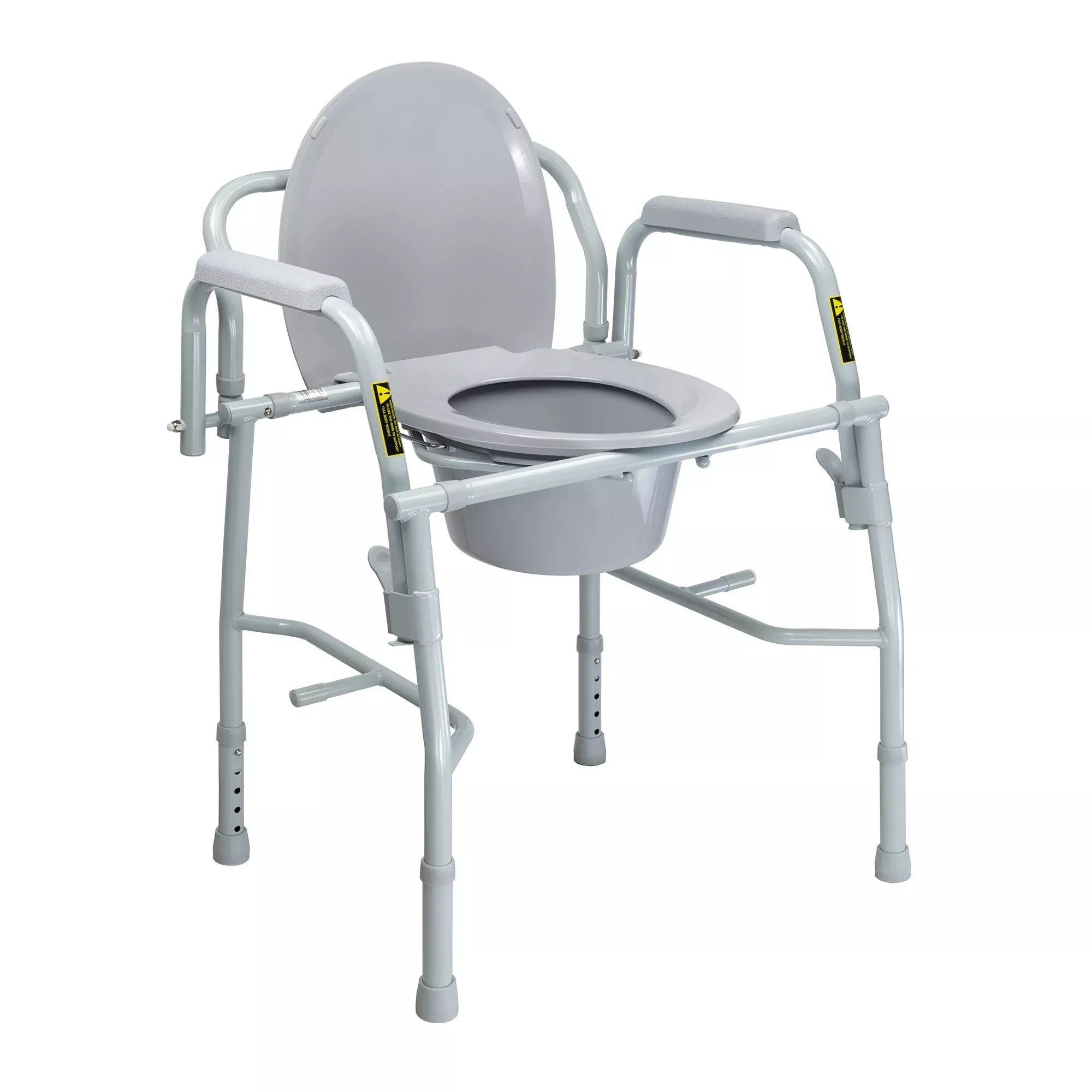 McKesson Commode Chair, 13-3/4 Inch Seat Width, 1 Case