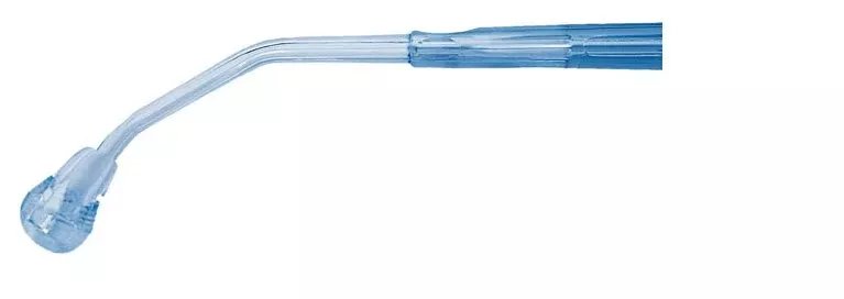 Medi-Vac Yankauer Style Suction Tube Handle, Rigid Angled Type, 1 Each