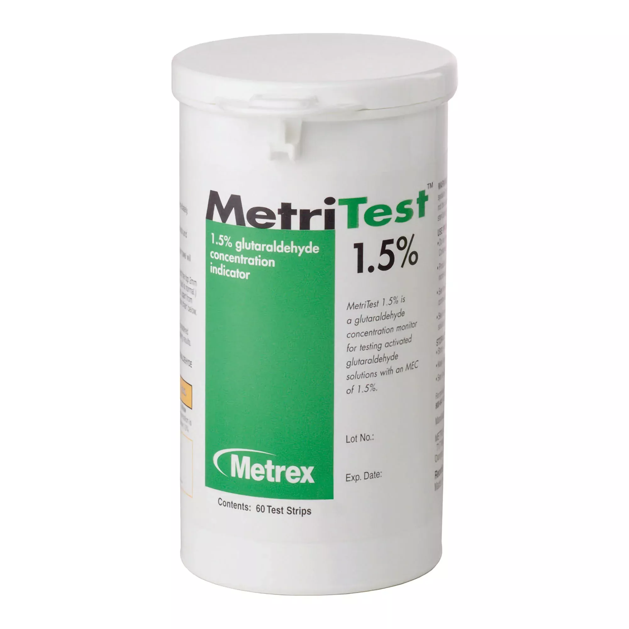 MetriTest™ 1.5% Glutaraldehyde Concentration Indicator, 1 Case of 120