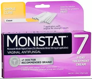 Monistat 7-Day Vaginal Antifungal Cream, 1 Each
