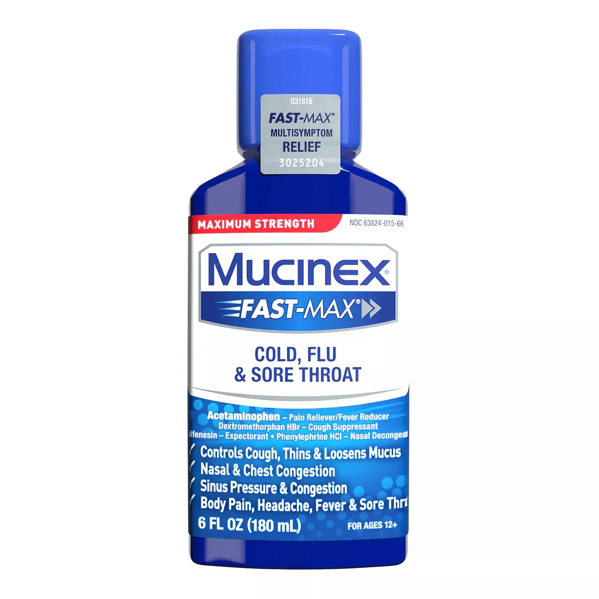 Mucinex Acetaminophen / Dextromethorphan / Guaifenesin / Phenylephrine Cold and Cough Relief, 1 Each