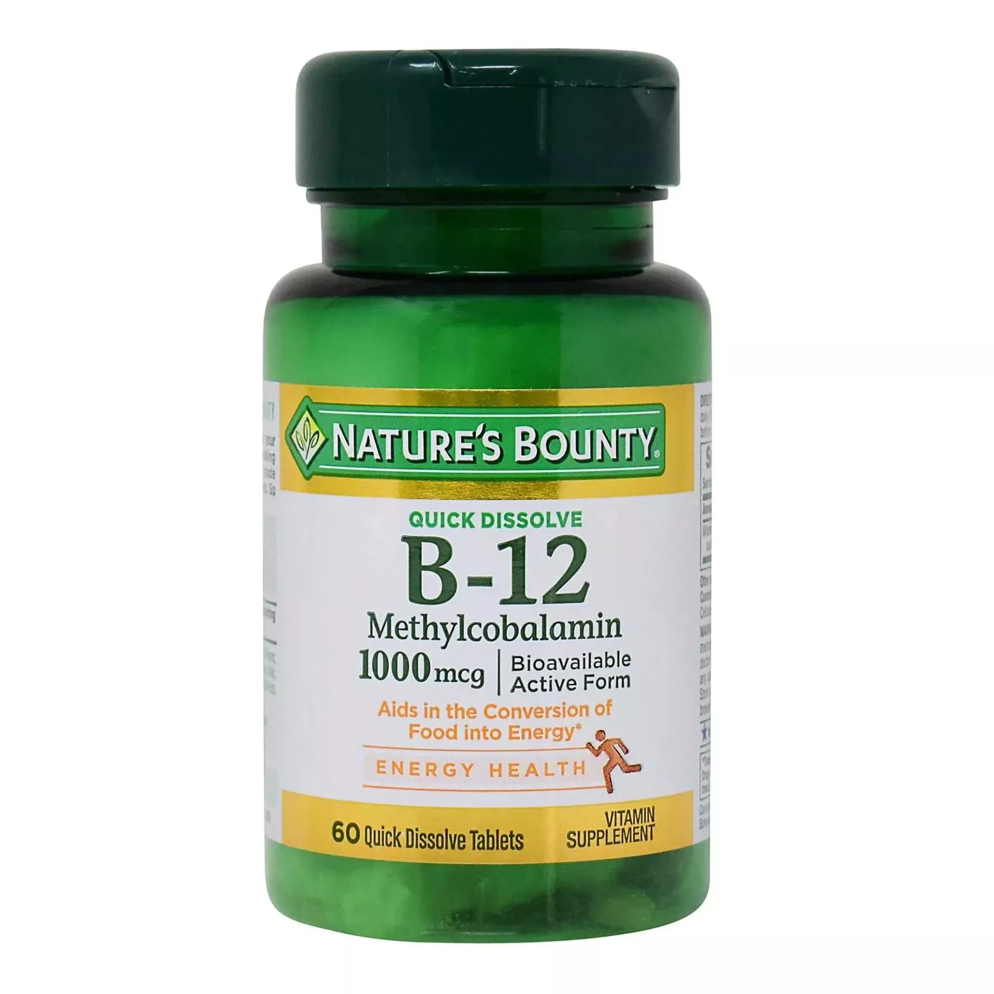 Nature's Bounty Vitamin B-12 Supplement, 1 Bottle