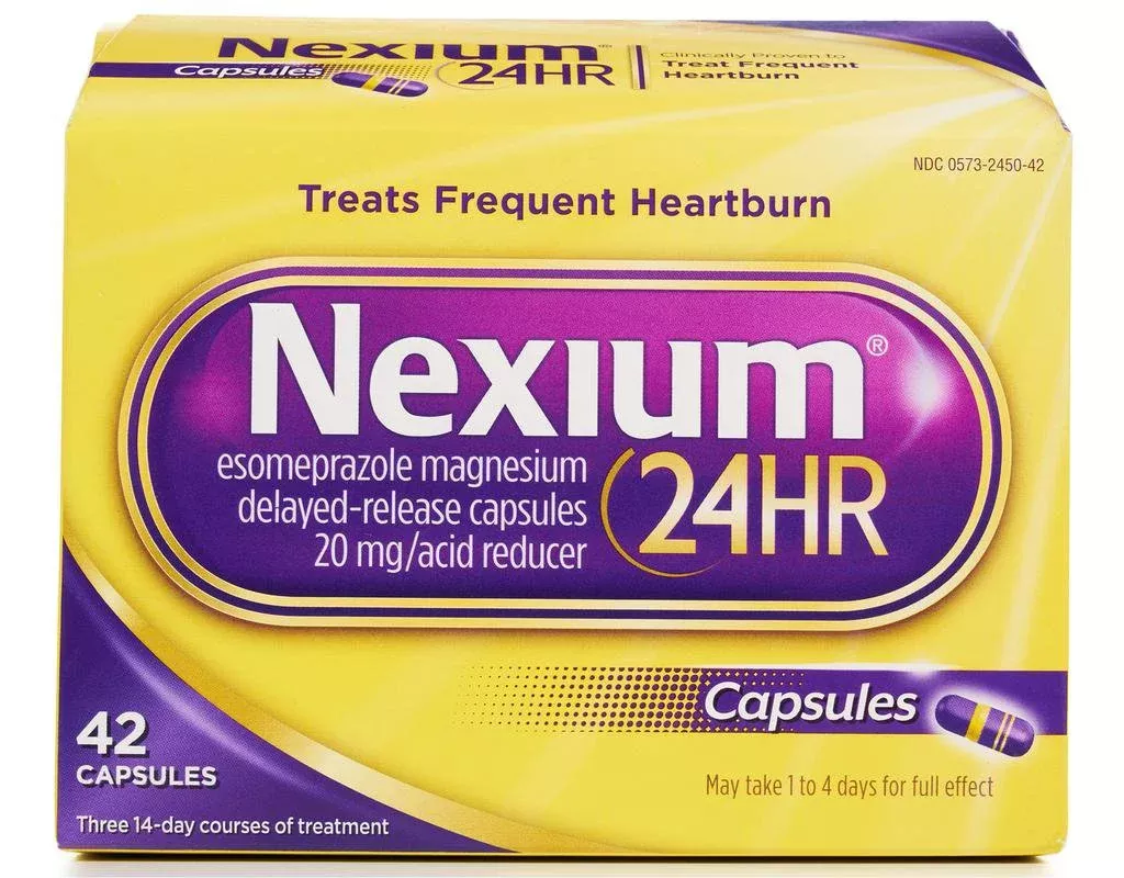 NEXIUM 24HR, CAP 20MG (42/CT) (42/CT)