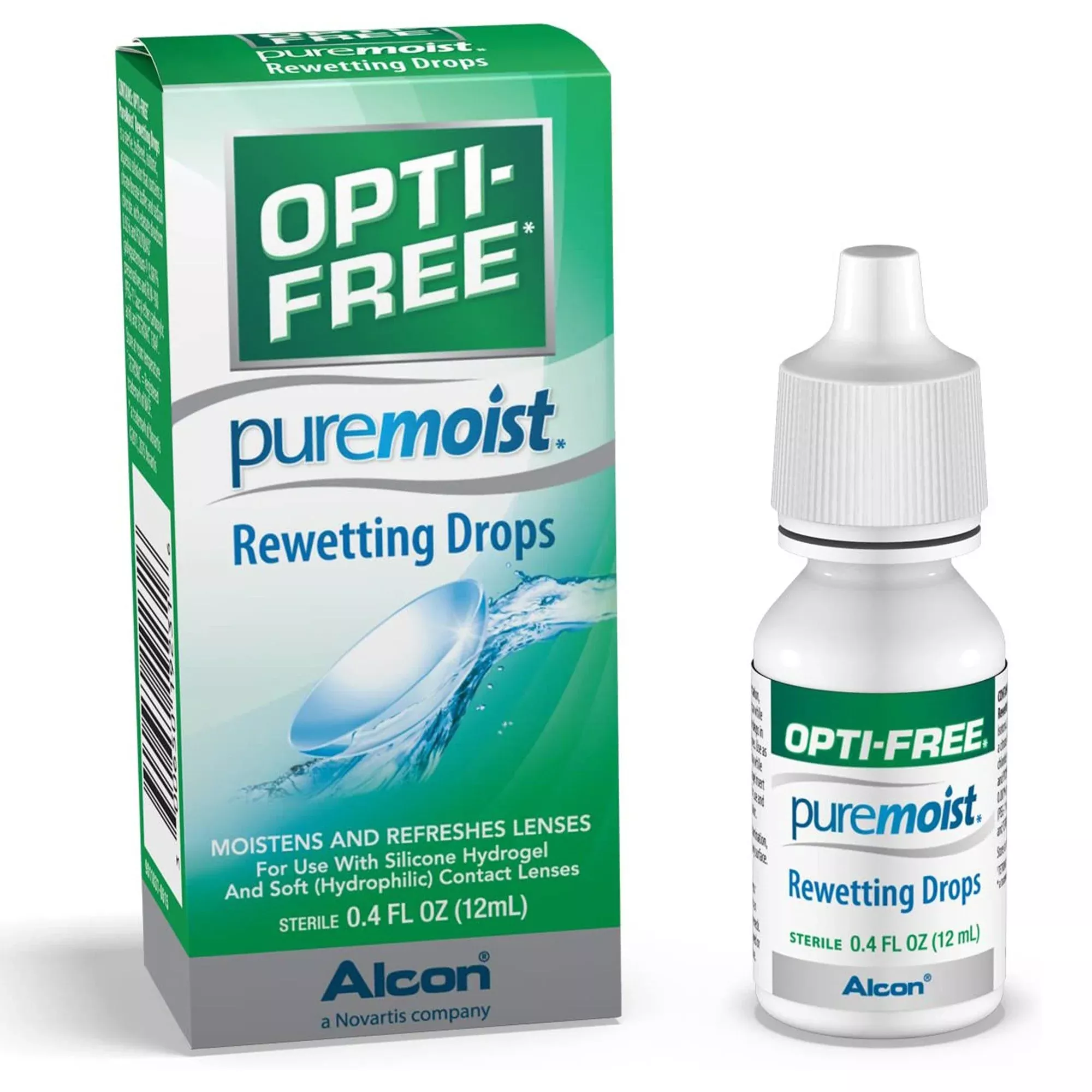 Opti-Free Puremoist Citrate Buffer / Sodium Chloride Rewetting Drops, 1 Each