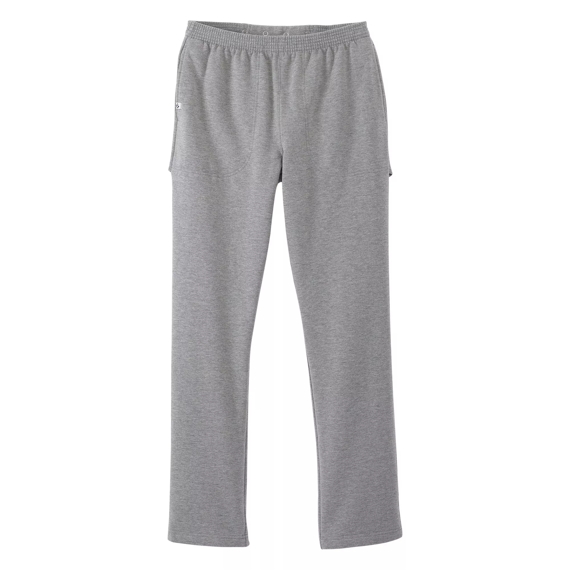 PANTS, FLEECE WMNS OPEN BACK SEAMLESS HEATHER GRY MED