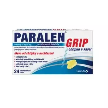 Paralen Grip Flu and cough 24 tablets