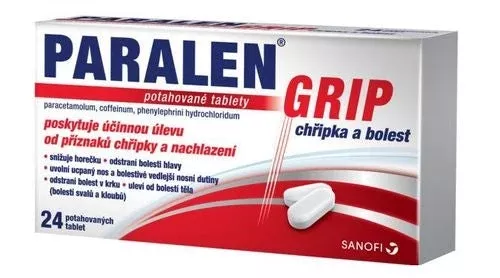 Paralen Grip Flu and Pain 24 tablets