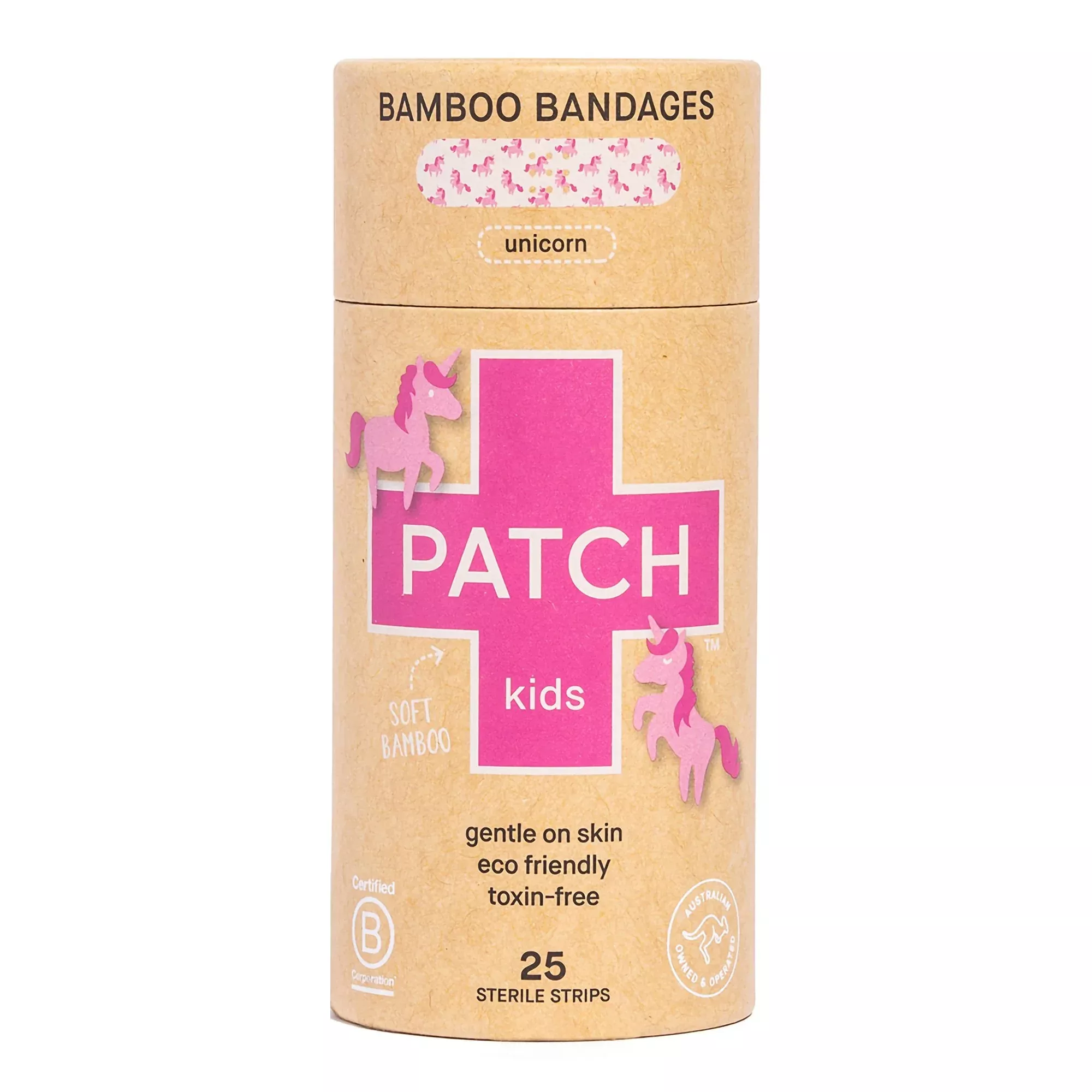 Patch™ Kids (Unicorn Design) Adhesive Strip, 3/4 x 3 Inch, 1 Case of 24