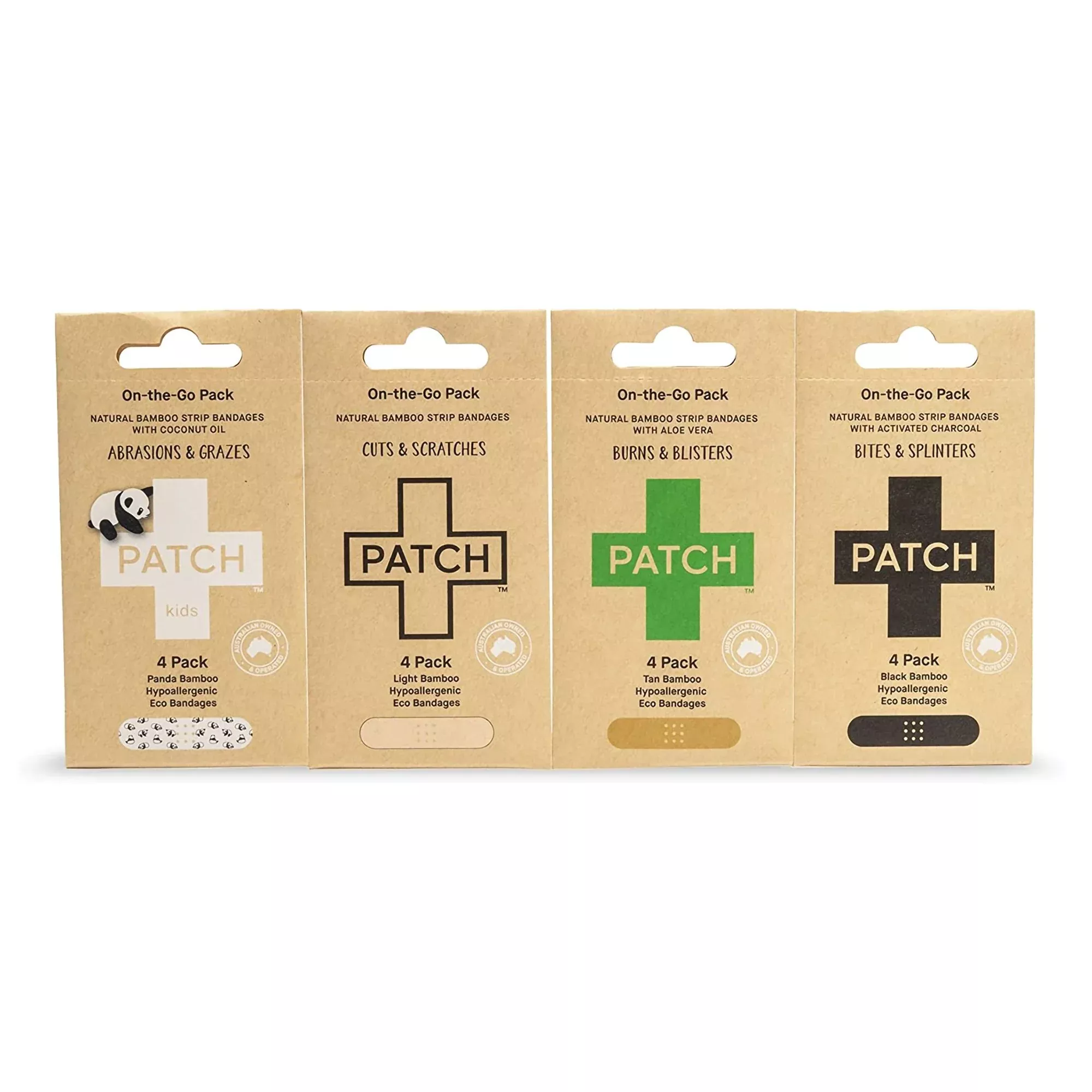 Patch™ On The Go Sample Pack Adhesive Strip, 3/4 x 3 Inch, 1 Pack