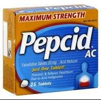 PEPCID AC, TAB MAX STRENGTH 25(36BT/CS) J&JOTC