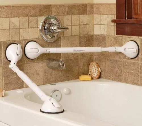 Portable Grab Bar Adj. 22 -27Telescoping & Pivoting Medium