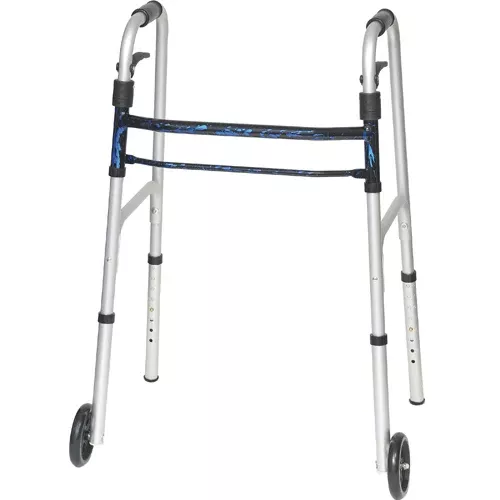 ProBsics Sure Lever Release Folding WalkerBlue Flame
