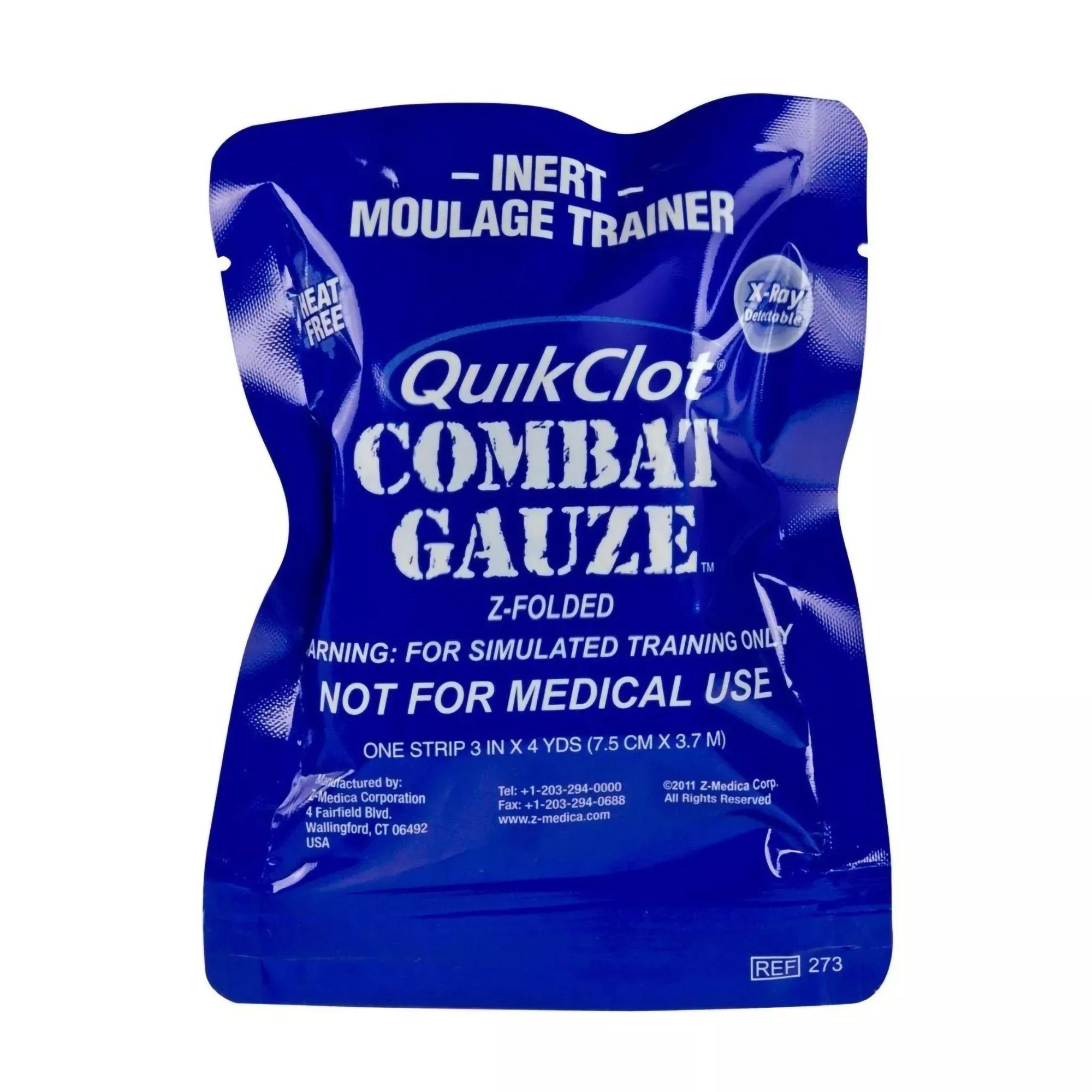 QUICKCLOT COMBAT GZ -NOT FOR MEDICAL USE-3"X4YD